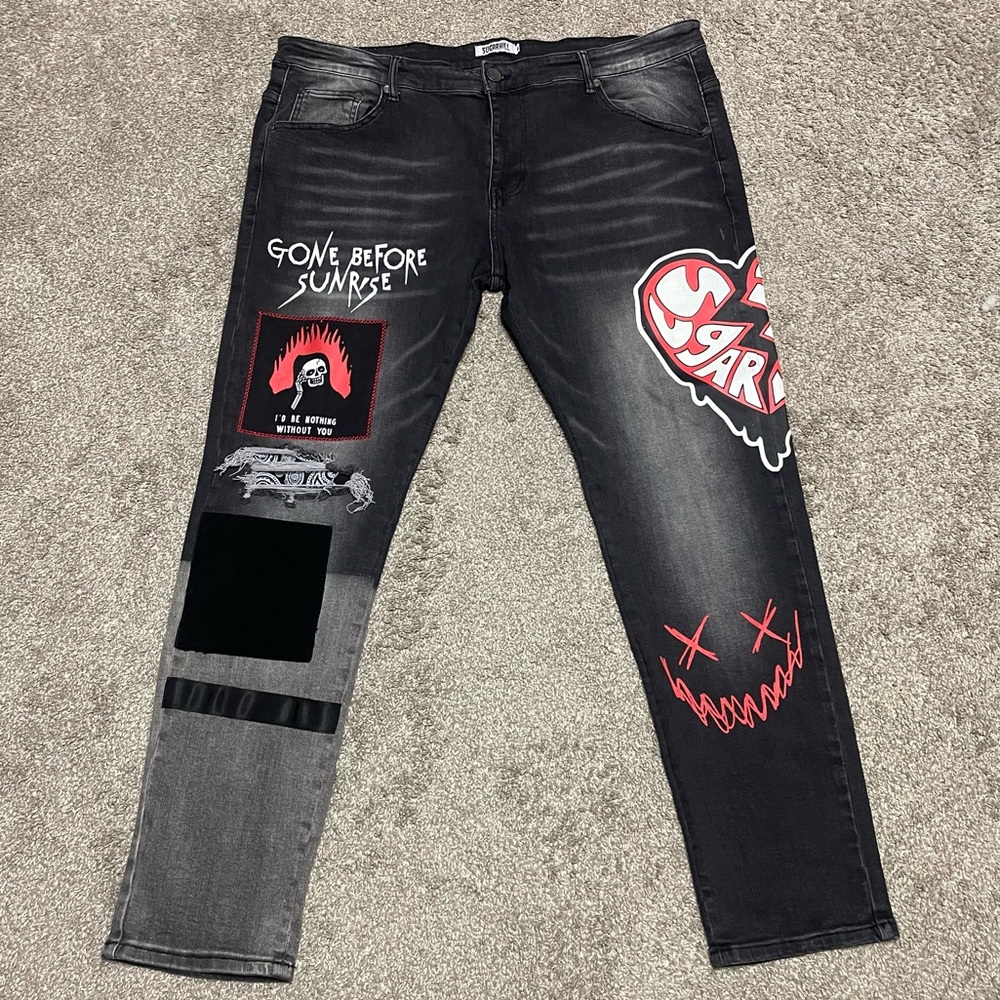 Men’s Sugarhill Heartbreaker Jeans Size 44